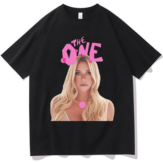 Discover Kesha The One T-shirt Unisex Tshirts Cotton Short Sleeve Male T Shirts Streetwear Unisex Funny Graphic Printing Men Women Tees