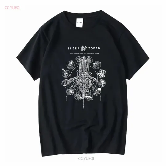 Discover SLEEPTOKEN Attractive T Shirt The Summoning Birthday 3D S 5XL long or short sleeves vintage Washed Versatile designer clothes