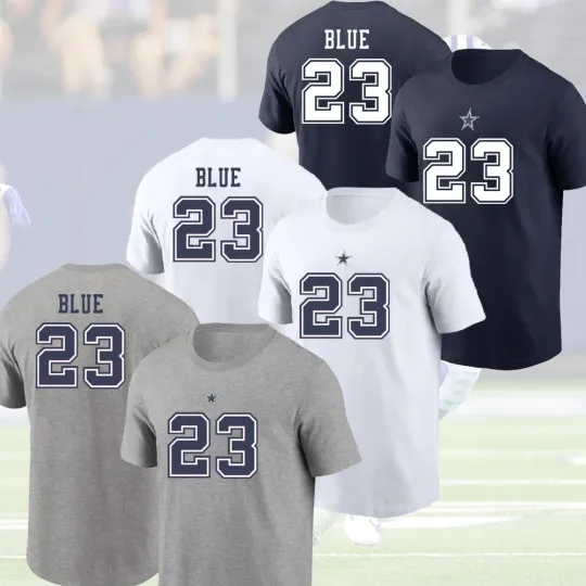 Discover Jaydon Blue #23 Dallas Football 2025 Player Name & Number S-5XL