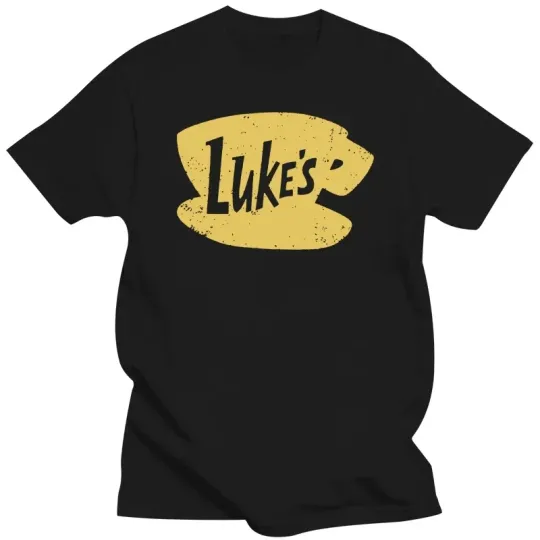 Discover Luke'S Damen T-Shirt Gilmore Luke Danes Girls Diner Restaurant Cafe Symbol Logo Fitness Tee Shirt