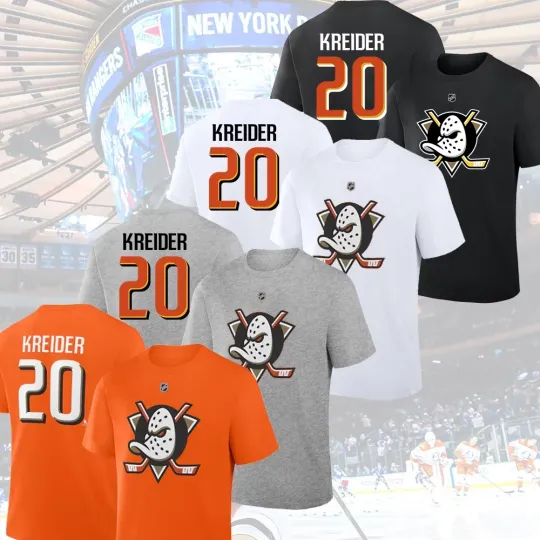 Discover Chris Kreider #20 Anaheim 2025 Name & Number Gift For Fan S-5XL