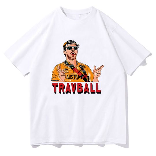 TravBall Travis Head T Shirt Cricketer Cotton Breathable Loose Top Harajuku Fashion Women Men Sportswear Round Neck Short Sleeve