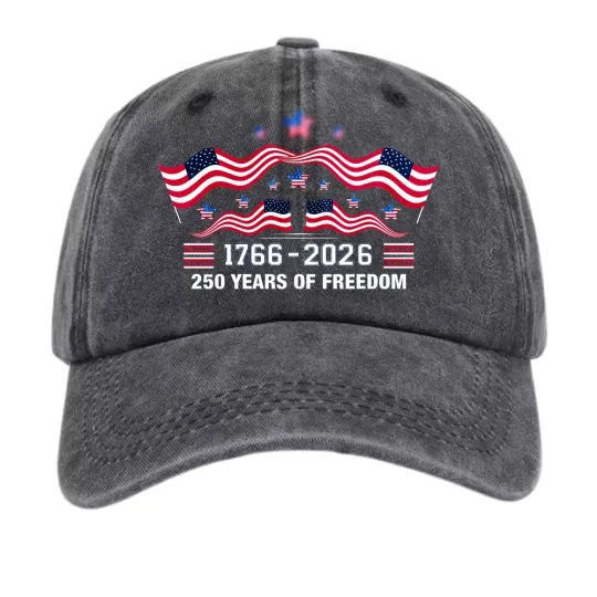 Discover Patriotic USA 250 Years of Freedom Cap|Stylish for Celebrations&Casual Wear Hat