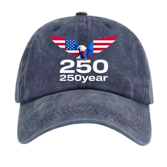 Discover 250th Anniversary American Eagle Baseball Cap