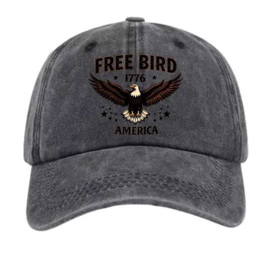 Discover America 250 Years Freedom Hat-Bald Eagle 1776-2026 Anniversary Baseball Cap
