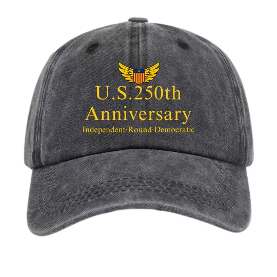 Discover US 250th Anniversary Hat – Independence Commemorative Patriotic Baseball Cap