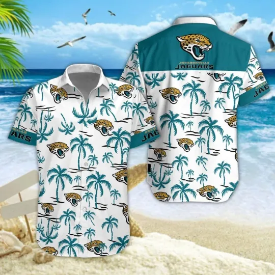 Discover Jacksonville Football Jaguarss Team Hawaiian Shirt Unisex
