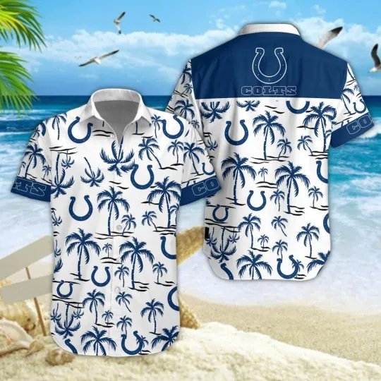 Discover Indianapolis Football Coltss Team Hawaiian Shirt Unisex