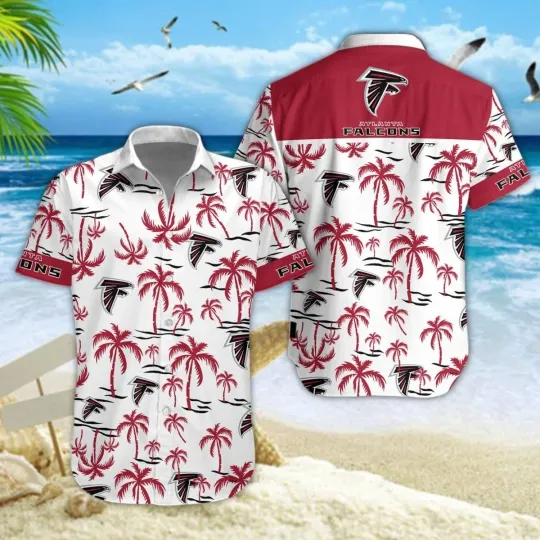 Discover Atlanta Football Falconss Team Hawaiian Shirt Unisex