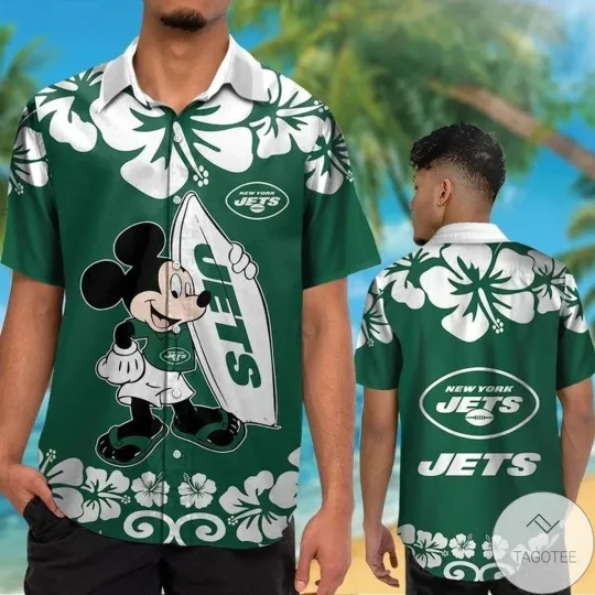 Discover New York Football Jetss Team Hawaiian Shirt Unisex