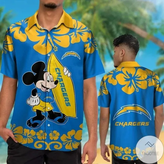 Discover Los Angeles Football Chargerss Team Hawaiian Shirt Unisex
