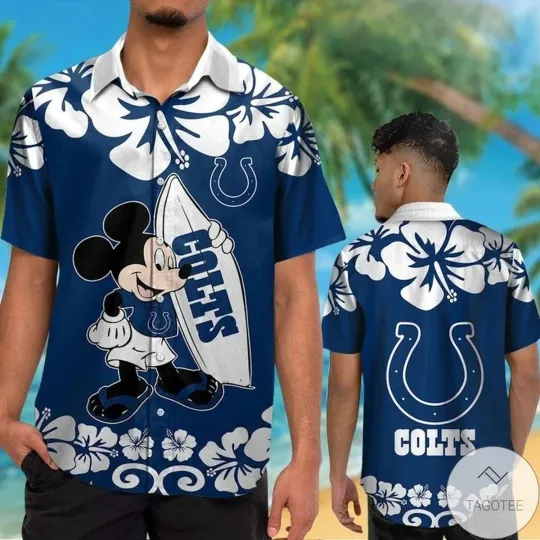 Discover Indianapolis Football Coltss Team Hawaiian Shirt Unisex