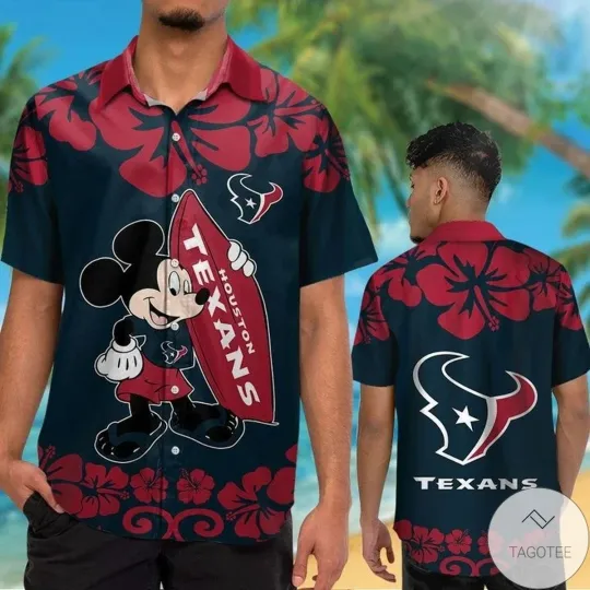 Discover Houston Football Texanss Team Hawaiian Shirt Unisex