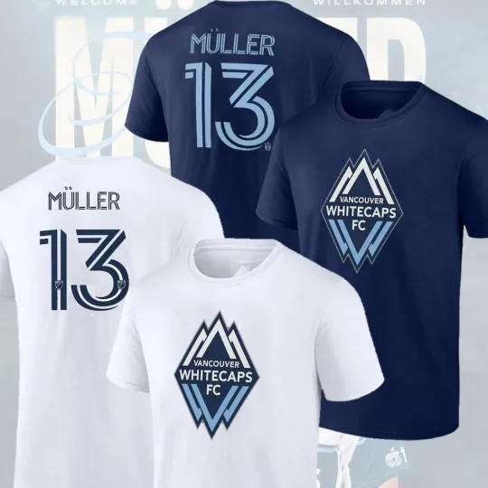 Discover Thomas Müller Vancouver Whitecaps F.C Name & Number Player For Fans