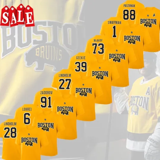 Discover Gold Boston 2026 Stadium Series All Player Name & Number Fans