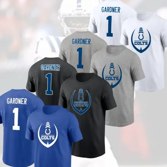 Discover Ahmad Sauce Gardner #1 Indianapolis Football 2025 Player Name & Number Fans