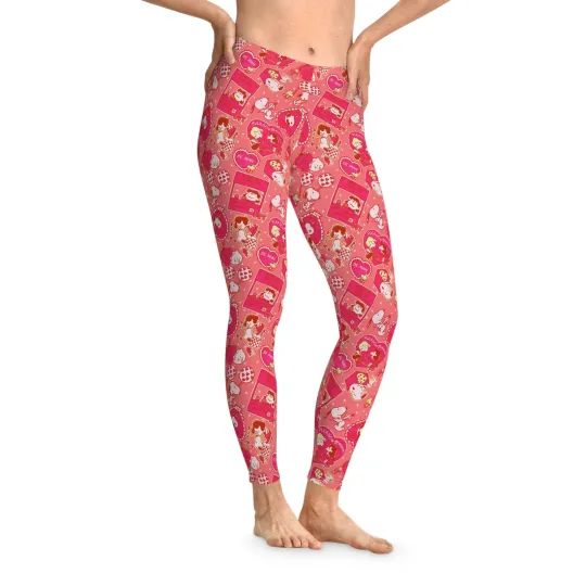 Peanut's Valentine's Day Leggings, Gift for Her