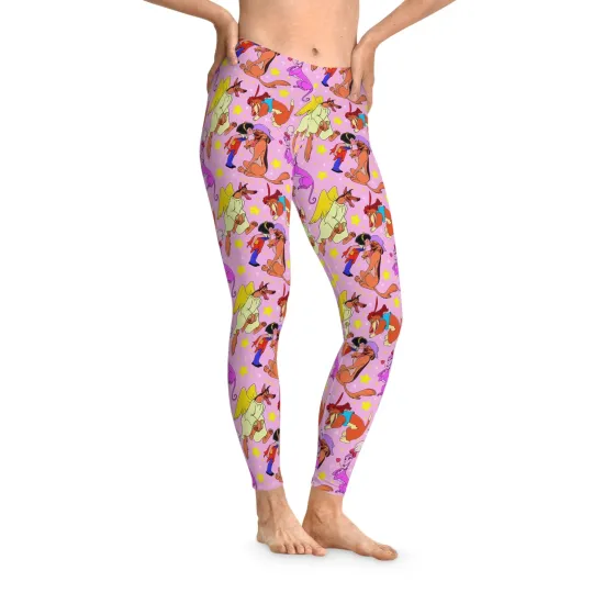 Discover All Dogs Go To Heaven Leggings, Gift for Her