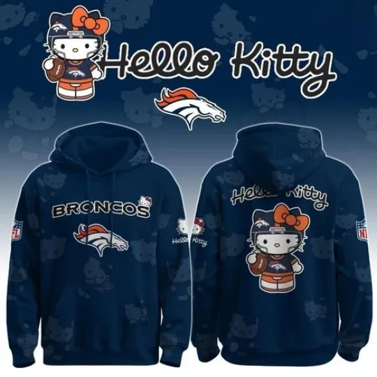 Broncos Hello Kitty Special Edition Hoodie