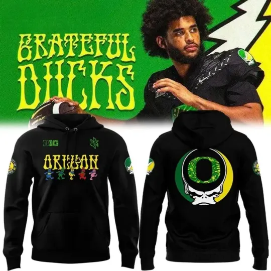 Discover Oregon x Grateful 2025 Collab Grateful Ducks Hoodie