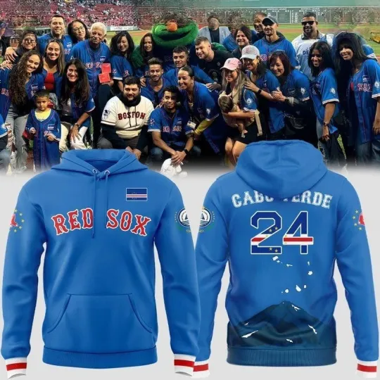 Discover Red Sox Cabo Verdean celebration Hoodie