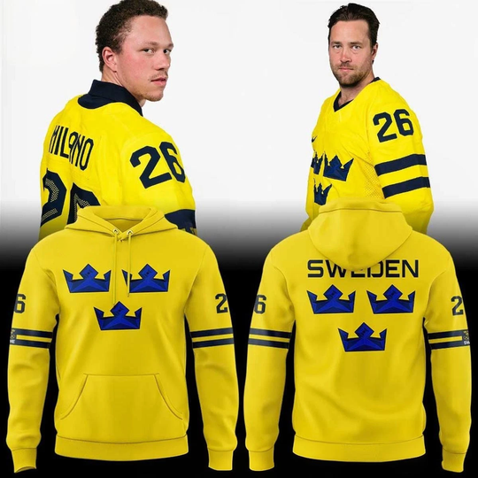Discover Kronor x Sweden Hockey Olympic 2026 Hoodie T-Shirt