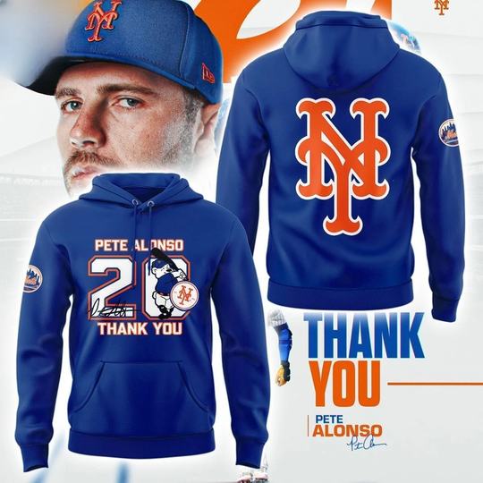 Discover Metss Thank You Pete Alonso Hoodie