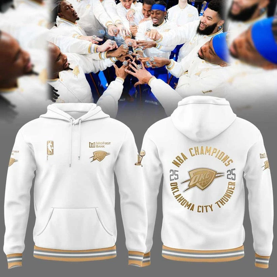 Discover Thunder 2025 Ring Ceremony Hoodie Tshirt
