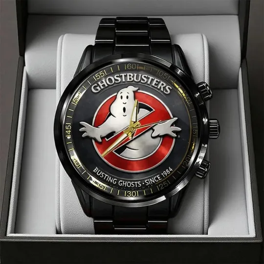 Discover Ghostbusters Black Stainless Steel Watch