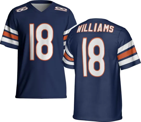 Discover UNSIGNED CUSTOM Sewn Stitched Caleb Williams Jersey - Size S to 5XL