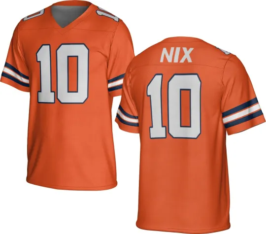 Discover UNSIGNED CUSTOM Sewn Stitched Bo Nix Jersey - Size S to 5XL