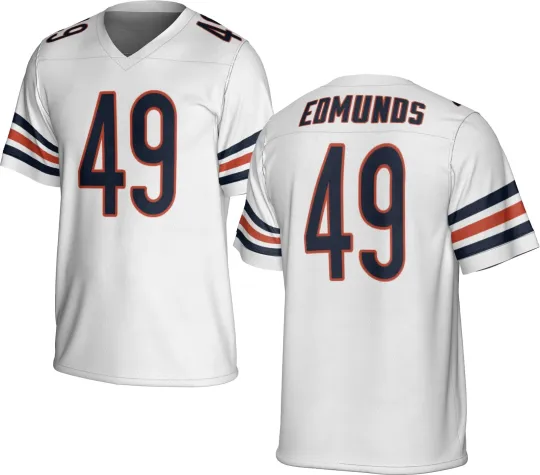 Discover UNSIGNED CUSTOM Sewn Stitched Tremaine Edmunds White Jersey - Size S to 5XL