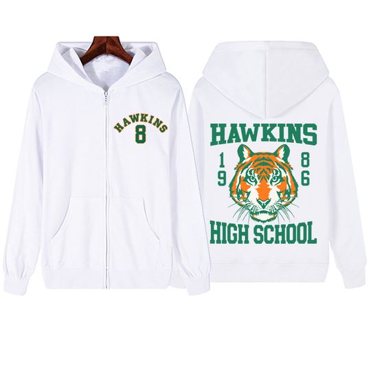 Discover Hawskin High Youth Zipper Hoodie Man Woman Harajuku Pullover Tops Long Sleeve Streetwear Sweatshirt