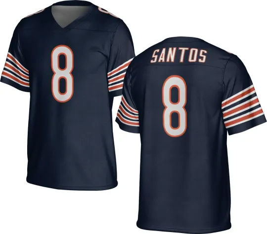 Discover UNSIGNED CUSTOM Sewn Stitched Cairo Santos Jersey - Size S to 5XL