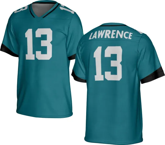 Discover UNSIGNED CUSTOM Sewn Stitched Trevor Lawrence Jersey - Size S to 5XL