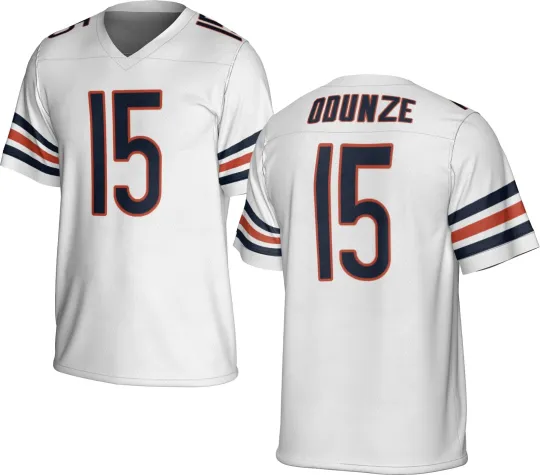 Discover UNSIGNED CUSTOM Sewn Stitched Rome Odunze White Jersey - Size S to 5XL