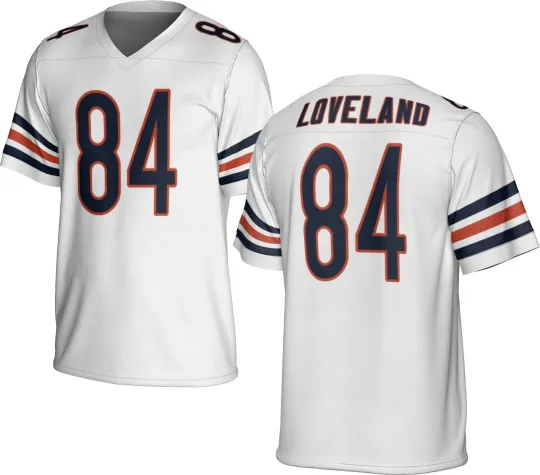 Discover UNSIGNED CUSTOM Sewn Stitched Colston Loveland White Jersey - Size S to 5XL
