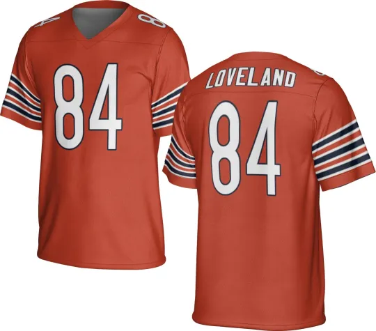 Discover UNSIGNED CUSTOM Sewn Stitched Colston Loveland Orange Jersey - Size S to 5XL