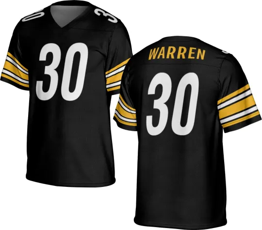 Discover UNSIGNED CUSTOM Sewn Stitched Jaylen Warren Jersey - Size S to 5XL