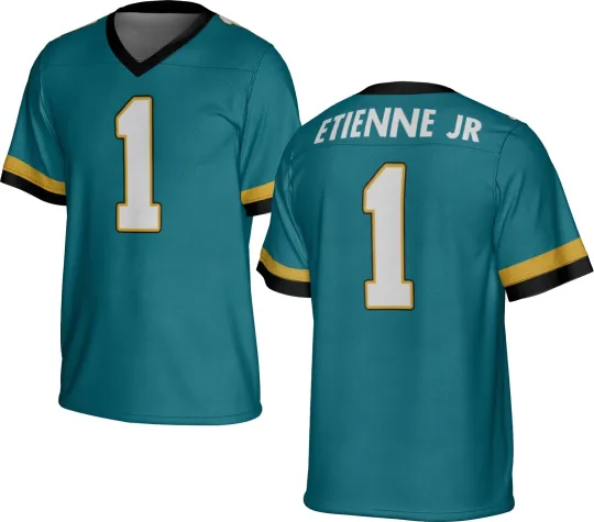 Discover UNSIGNED CUSTOM Sewn Stitched Travis Etienne Jr. Jersey - Size S to 5XL
