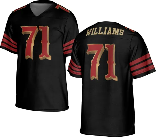 Discover UNSIGNED CUSTOM Sewn Stitched Trent Williams Jersey - Size S to 5XL