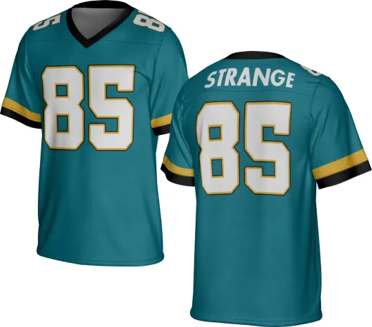 Discover UNSIGNED CUSTOM Sewn Stitched Brenton Strange Jersey - Size S to 5XL