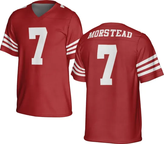 Discover UNSIGNED CUSTOM Sewn Stitched Thomas Morstead Red Jersey - Size S to 5XL