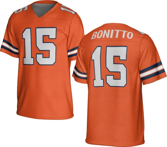 Discover UNSIGNED CUSTOM Sewn Stitched Nik Bonitto Jersey - Size S to 5XL