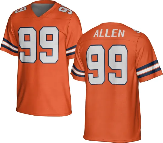 Discover UNSIGNED CUSTOM Sewn Stitched Zach Allen Jersey - Size S to 5XL