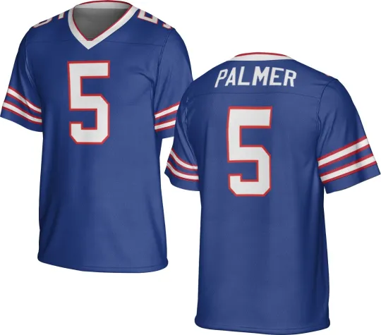 Discover UNSIGNED CUSTOM Sewn Stitched Joshua Palmer Jersey - Size S to 5XL