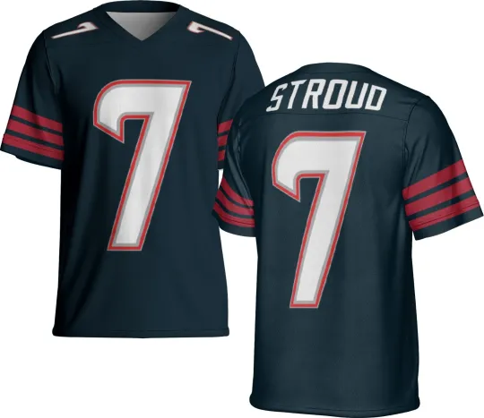 Discover UNSIGNED CUSTOM Sewn Stitched C.J. Stroud Jersey - Size S to 5XL