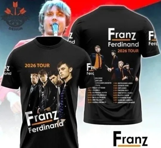 Discover 2026 World Tour Indie Rock Concert Graphic Fan 3D T-Shirt