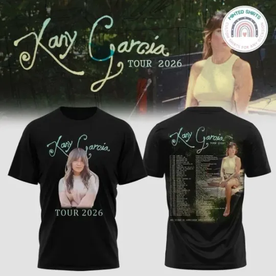 Discover Kany Garcia US & UK Tour 2026 T-shirt Gift For Fan Men Women