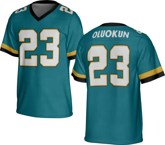 Discover UNSIGNED CUSTOM Sewn Stitched Foyesade Oluokun Jersey - Size S to 5XL